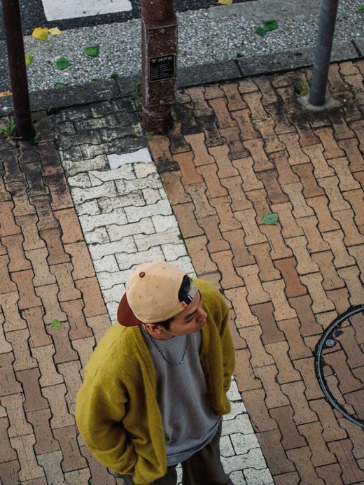 THE UNION CORDUROY CHECK CAP (DOT YO CAP) / Beige