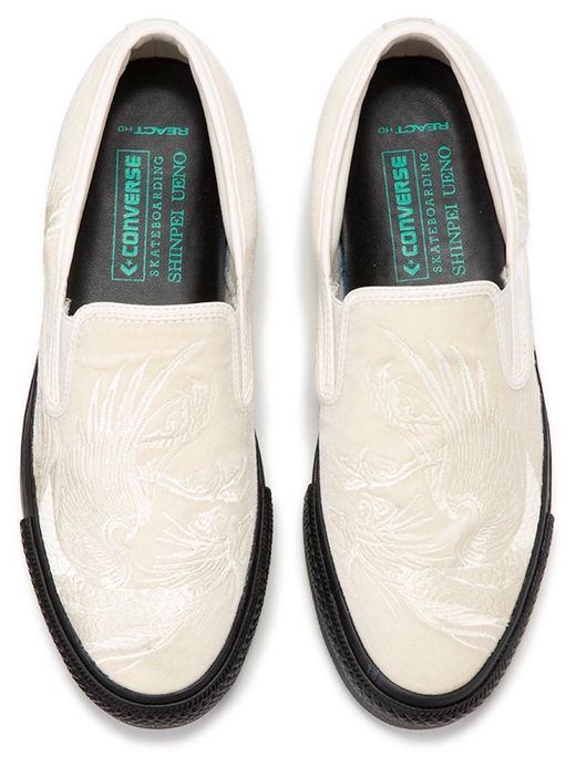 CONVERSE SKATEBOARDING CS SLIP-ON SK SHINPEI UENO + / White/Black