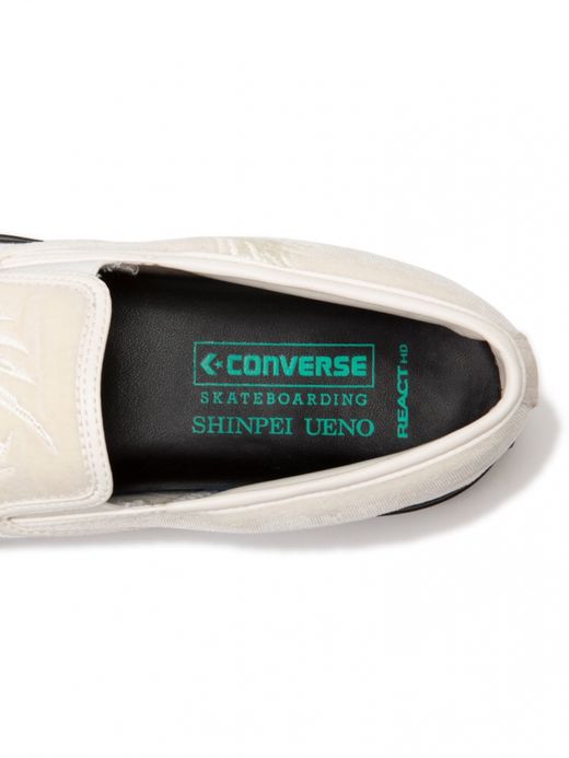 CONVERSE SKATEBOARDING CS SLIP-ON SK SHINPEI UENO + / White/Black