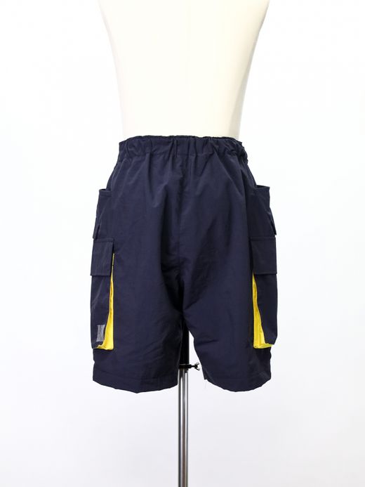 S.F.C 6 POCKET SHORTS / Navy×yellow