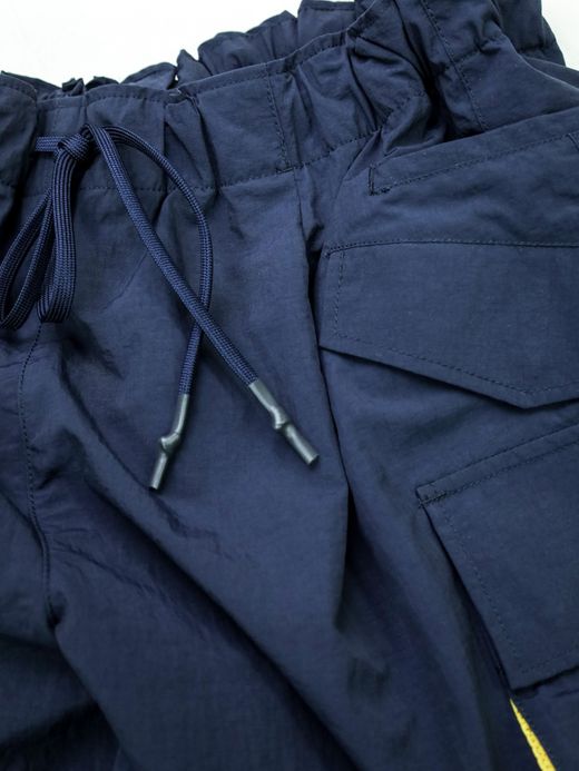 S.F.C 6 POCKET SHORTS / Navy×yellow