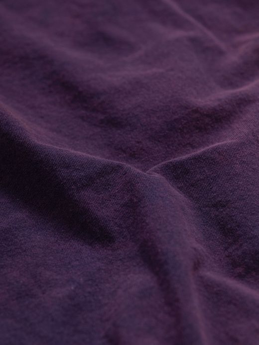 ANACHRONORM COLLEGE PRINT S/S T-S / Purple