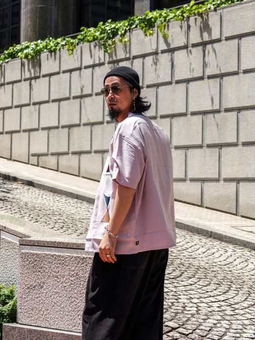 ROARK REVIVAL GONZO "HEART STUDIO" S/S WOVEN - COMFORT FIT / Dusty lilac