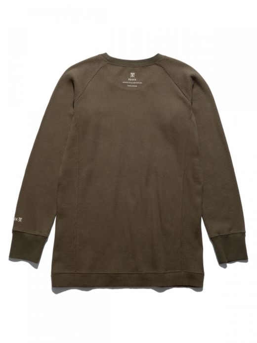 ROARK REVIVAL REUSE 2PACK THERMAL TEE / Beige/army