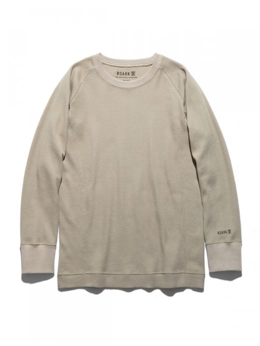 ROARK REVIVAL REUSE 2PACK THERMAL TEE / Beige/army