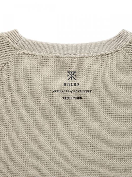 ROARK REVIVAL REUSE 2PACK THERMAL TEE / Beige/army