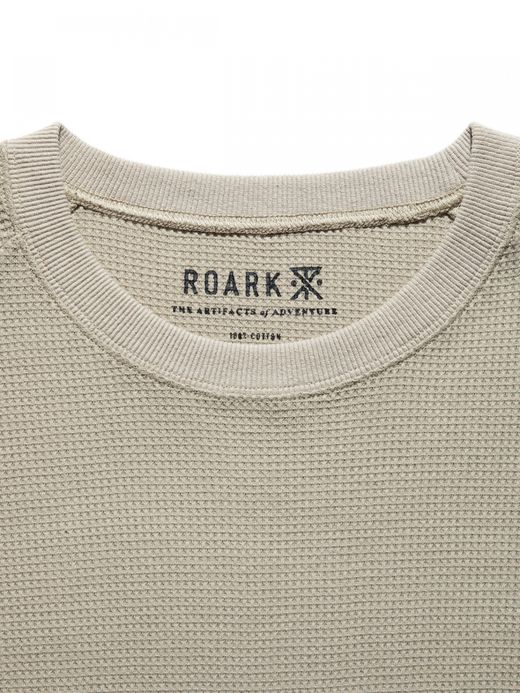 ROARK REVIVAL REUSE 2PACK THERMAL TEE / Beige/army