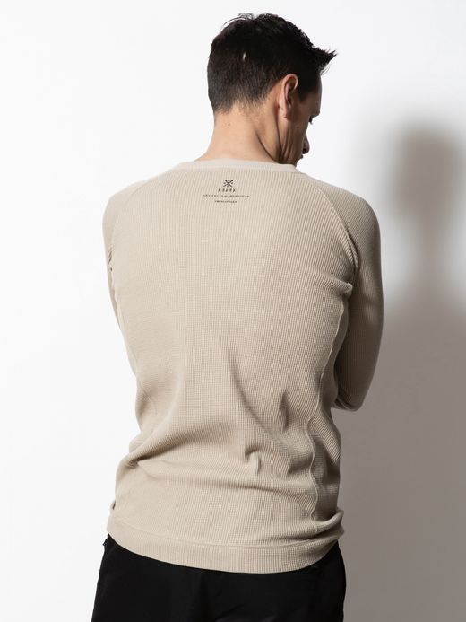 ROARK REVIVAL REUSE 2PACK THERMAL TEE / Beige/army