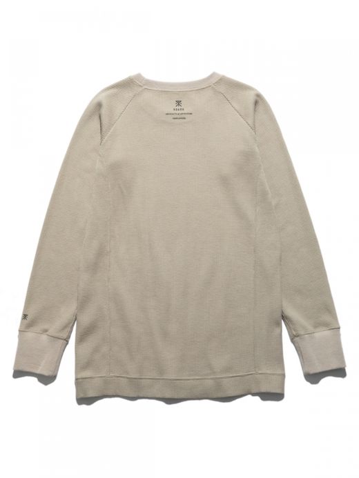 ROARK REVIVAL REUSE 2PACK THERMAL TEE / Beige/army