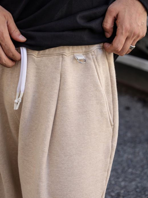 S.F.C WIDE SWEAT PANTS / M beige