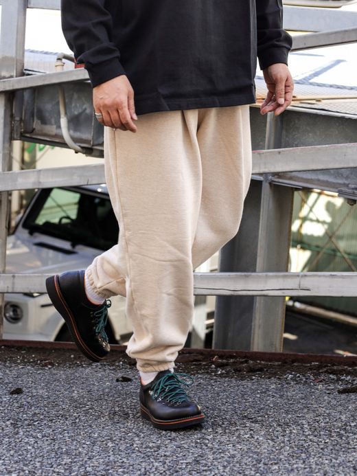 S.F.C WIDE SWEAT PANTS / M beige