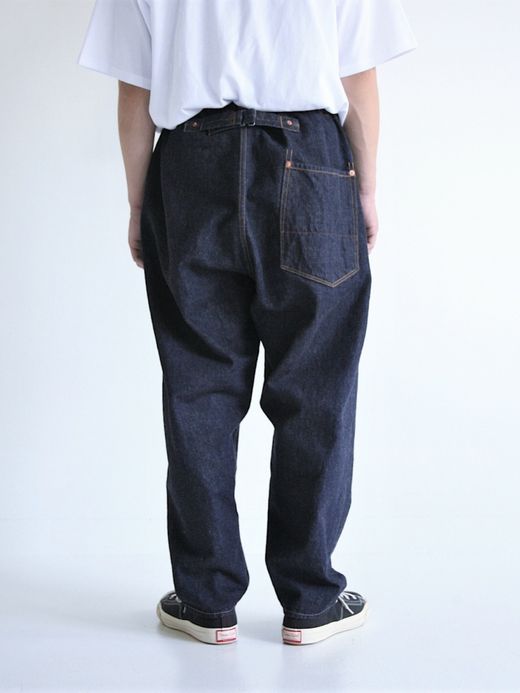 ANACHRONORM 52's SELVEDGE DENIM EASY PANTS  / One wash