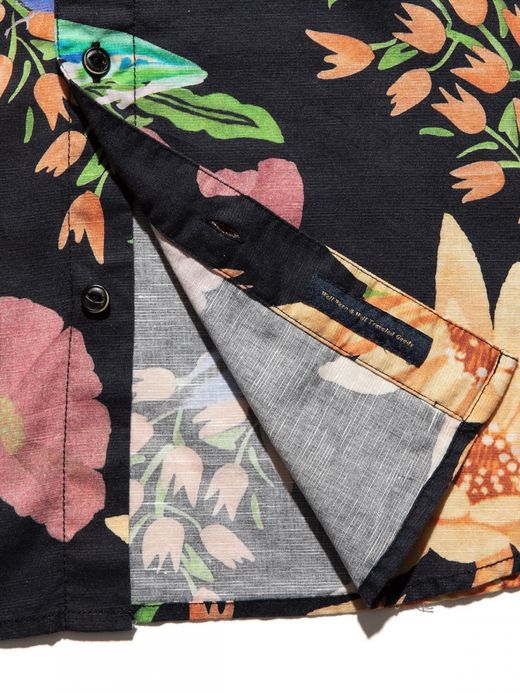 ROARK REVIVAL SIERRA MADRE JOURNEY S/S WOVEN / Black