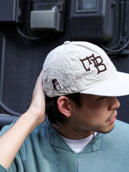 VOO ALL STARS CAP / Sand/coffee emb