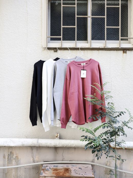 AMBERGLEAM HIGH STRETCH RIB LONG SLEEVE / 4colors
