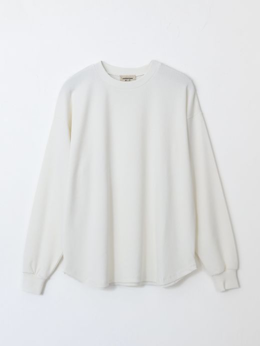 AMBERGLEAM HIGH STRETCH RIB LONG SLEEVE / 4colors