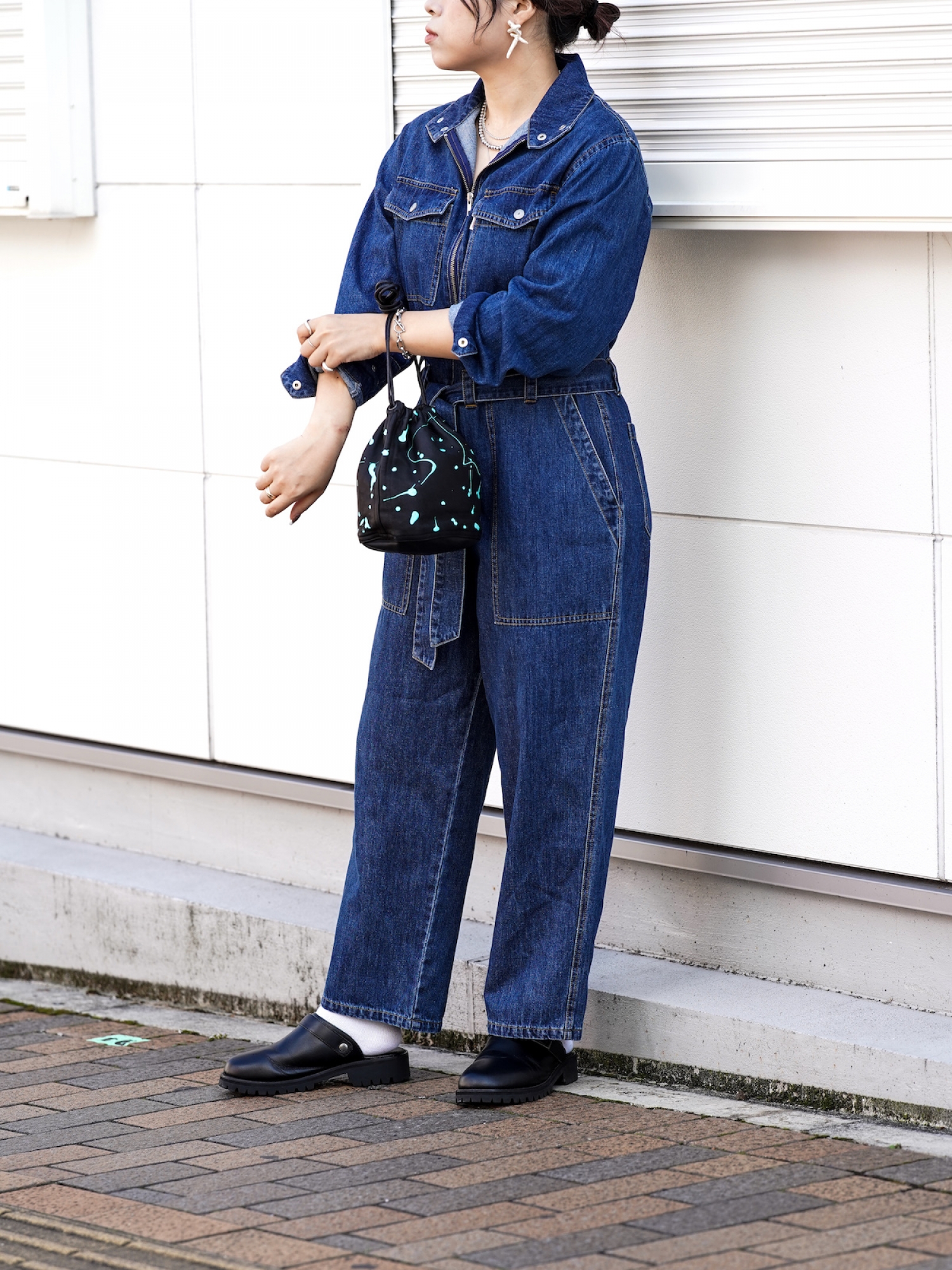 AMBERGLEAMアンバーグリームジャガードドライバーズジャケット