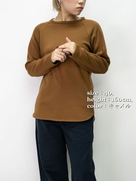 Spinner Bait ボンバーヒートラグランクルーL/S / アーミーグリーン
