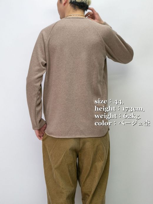 Spinner Bait ボンバーヒートラグランクルーL/S / アーミーグリーン