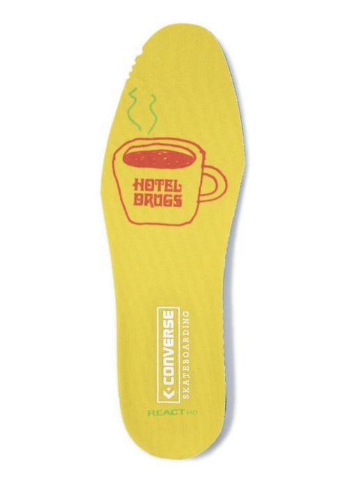 CONVERSE SKATEBOARDING BREAKSTAR SK HOTEL DRUGS OX+ / Off white