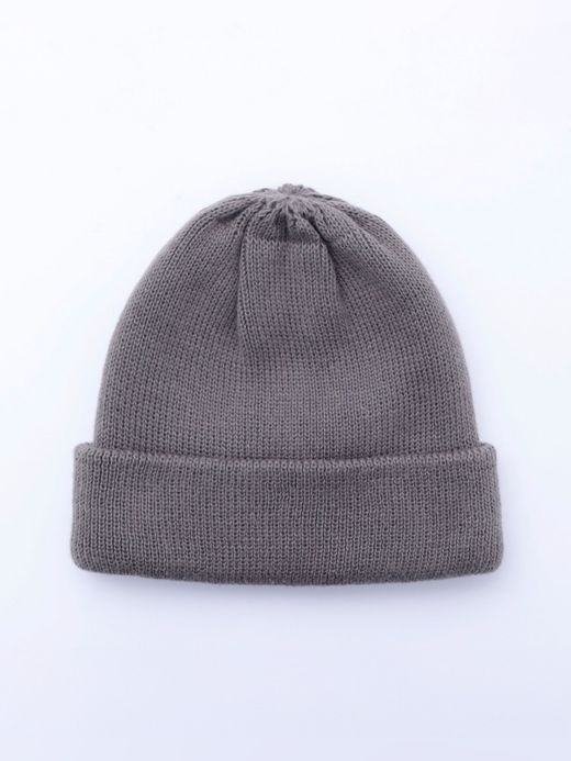 organicsta ORGANIC COTTON VERY SOFT ROLL BEANIE / 3colors