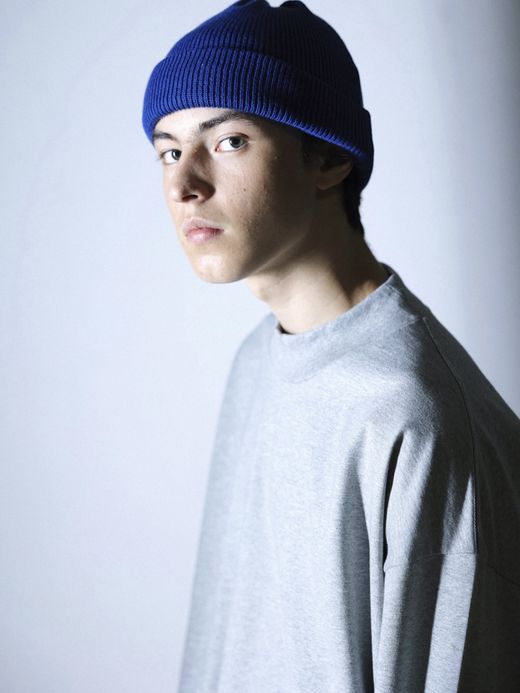 organicsta ORGANIC COTTON VERY SOFT ROLL BEANIE / 3colors