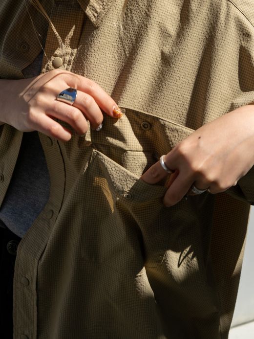 S.F.C SFC SNAP SHIRT / Beige