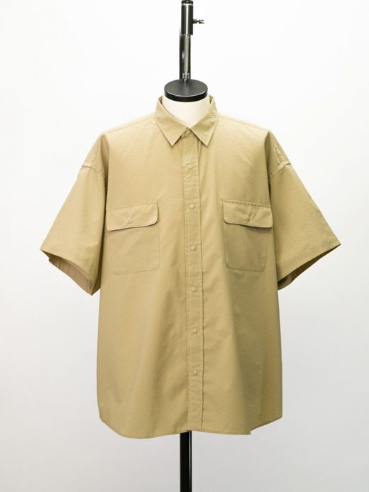 S.F.C SFC SNAP SHIRT / Beige