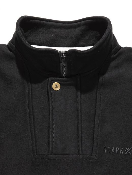ROARK REVIVAL "LOGO" H/Z SWEAT / Black