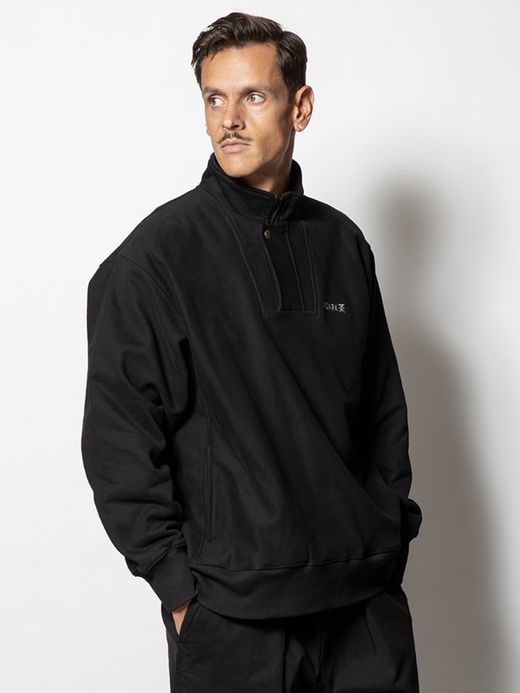 ROARK REVIVAL "LOGO" H/Z SWEAT / Black