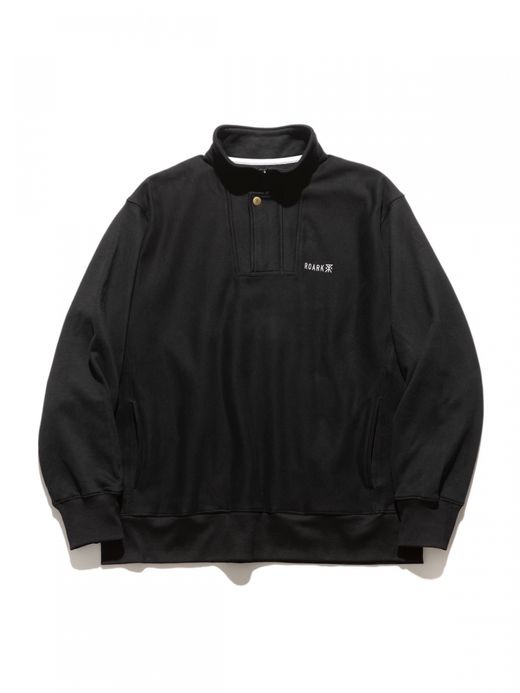 ROARK REVIVAL "LOGO" H/Z SWEAT / Black