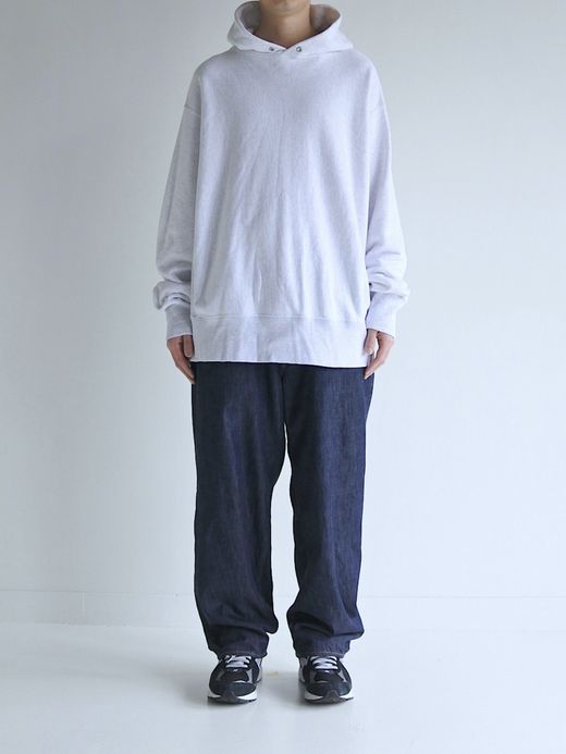 ANACHRONORM SIDE LIB SWEAT PARKA OATMEAL / White