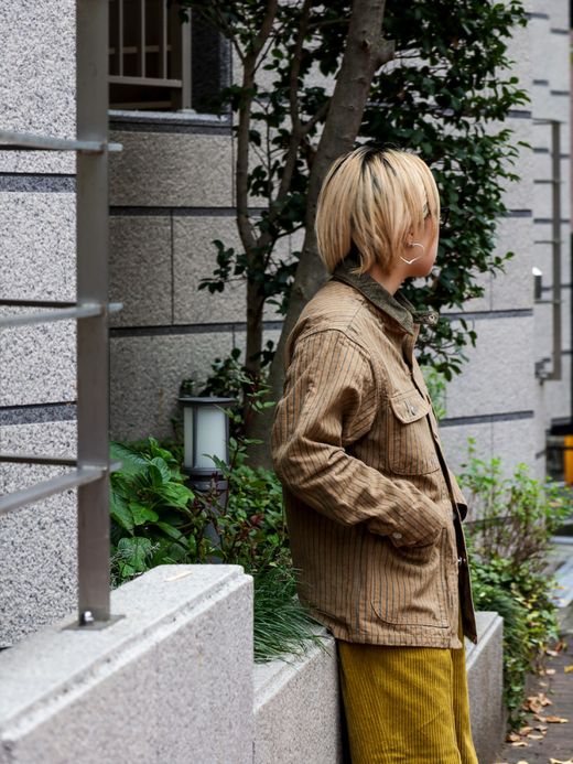 THE UNION SERVICE COVERALL JKT / Beige