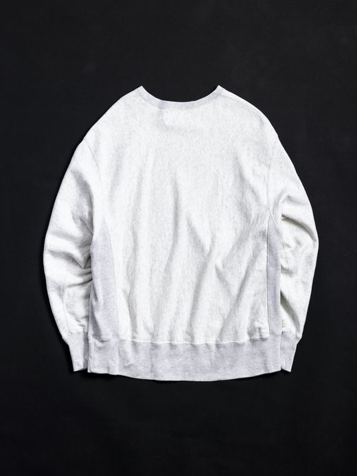 ANACHRONORM COLLEGE PRINT SIDE RIB SWEAT / Oatmeal