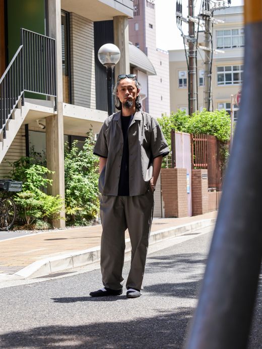 organicsta 8.8OZ ORGANIC COTTON THERMAL TEE / Navy