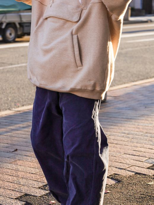 ANACHRONORM HEM TUCK EASY PANTS (CORDUROY) / Navy