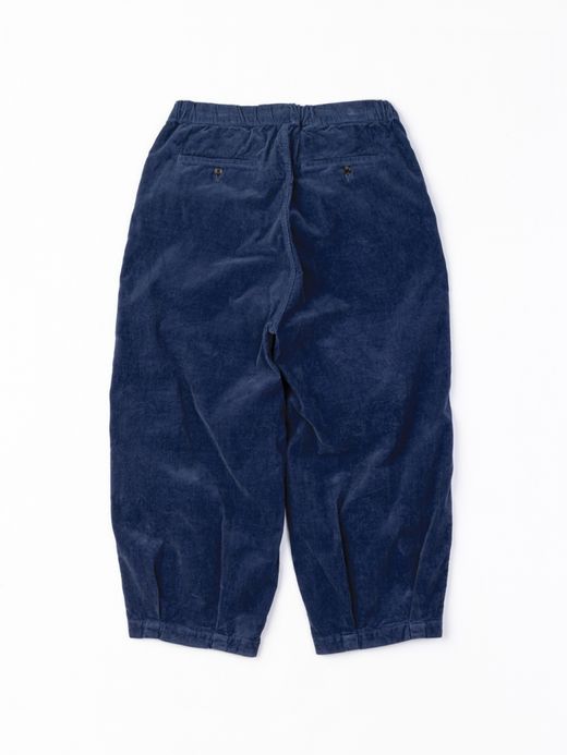 ANACHRONORM HEM TUCK EASY PANTS (CORDUROY) / Navy