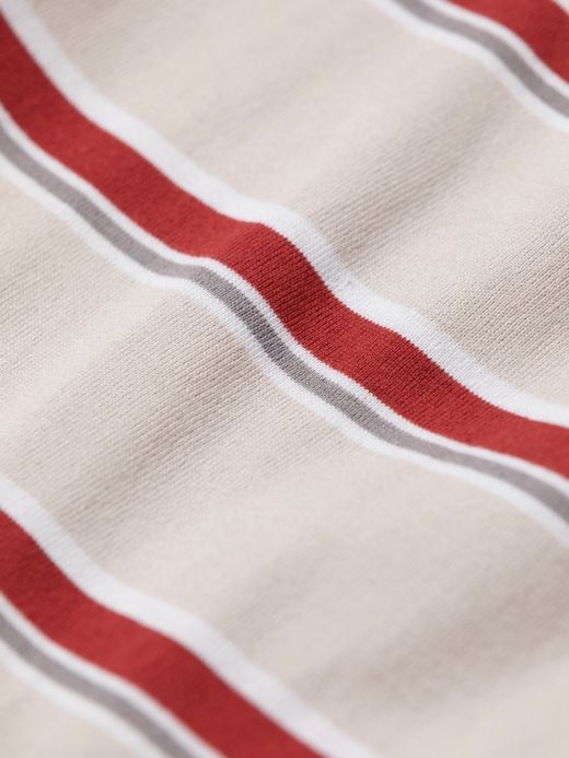 ANACHRONORM 90'S MULTI BORDER S/S T-S / Beige