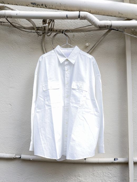 S.F.C SFC SHIRT / White×white