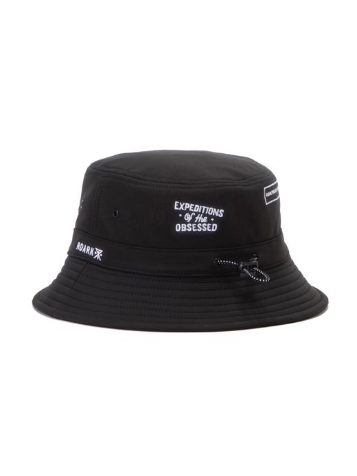 ROARK REVIVAL "TRIP OBSESSED" BUCKET HAT - HIGH HEIGHT / Black