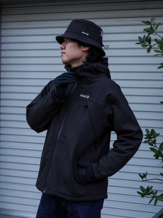 ROARK REVIVAL "TRIP OBSESSED" BUCKET HAT - HIGH HEIGHT / Black