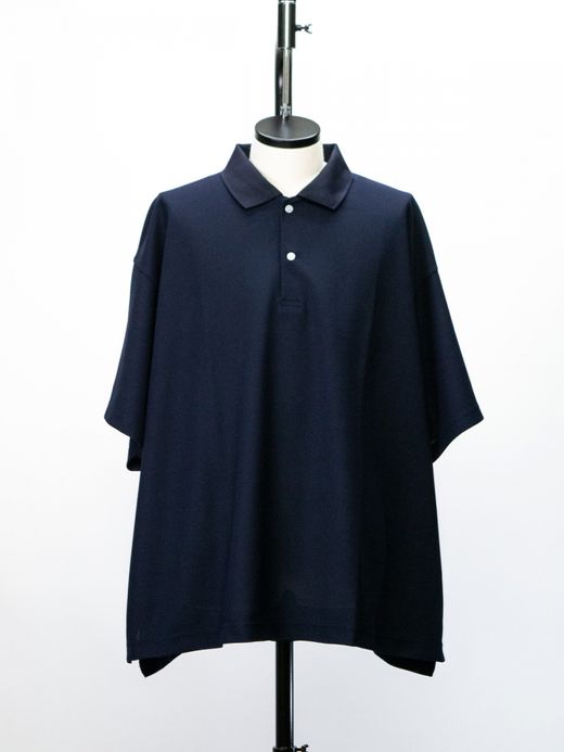 S.F.C BIG SS POLO / Navy