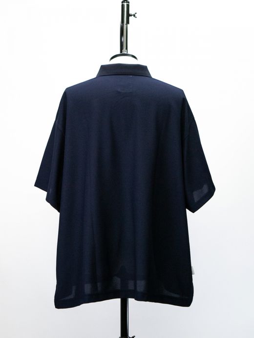 S.F.C BIG SS POLO / Navy