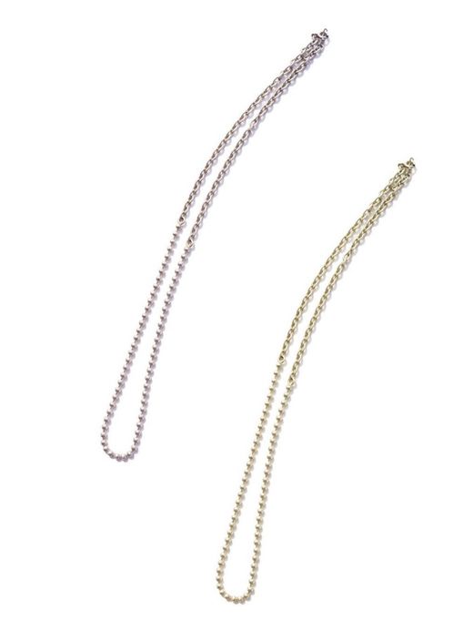 THE UNION BALL NECK CHAIN / 2colors