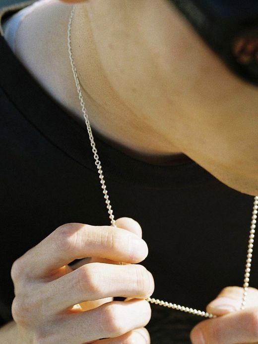 THE UNION BALL NECK CHAIN / 2colors