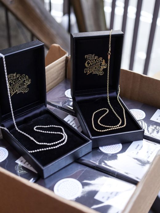 THE UNION BALL NECK CHAIN / 2colors