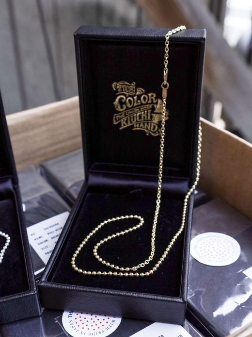 THE UNION BALL NECK CHAIN / 2colors