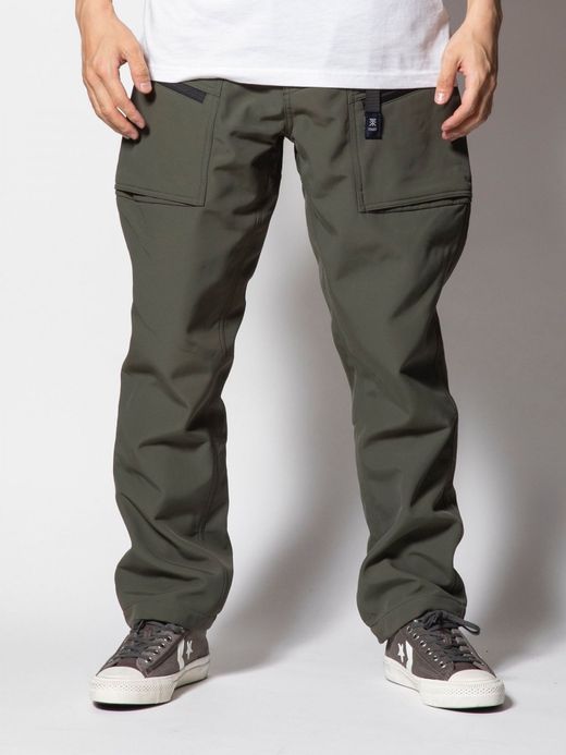 ROARK REVIVAL SUPPLEX NEW BAKER PANTS W/MICRO FLEECE - RELAX TAPERED FIT / Army
