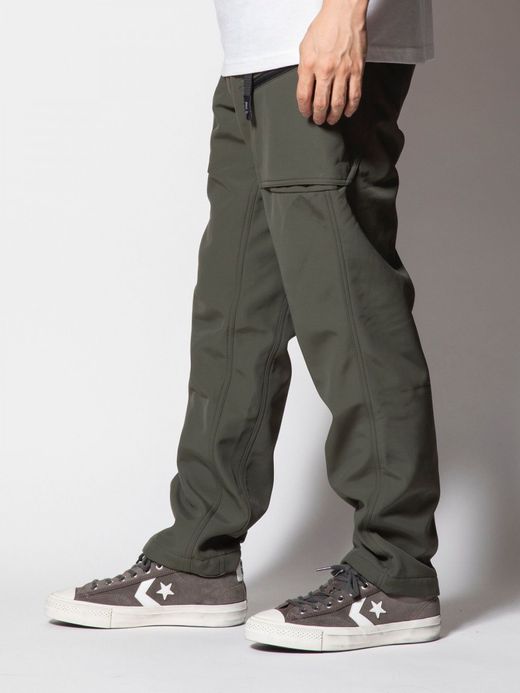 ROARK REVIVAL SUPPLEX NEW BAKER PANTS W/MICRO FLEECE - RELAX TAPERED FIT / Army