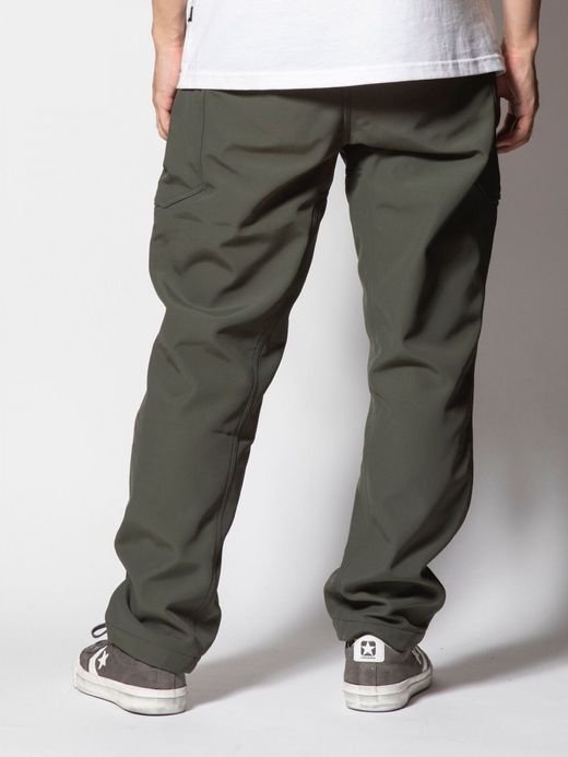 ROARK REVIVAL SUPPLEX NEW BAKER PANTS W/MICRO FLEECE - RELAX TAPERED FIT / Army